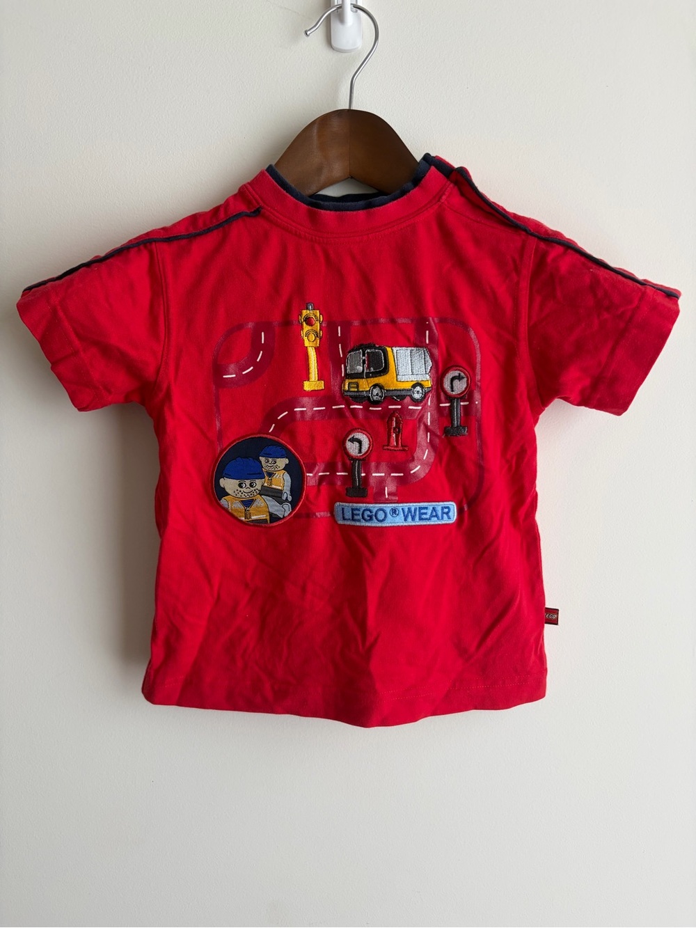 LEGO 100% Cotton Red  T-Shirt size 24 months